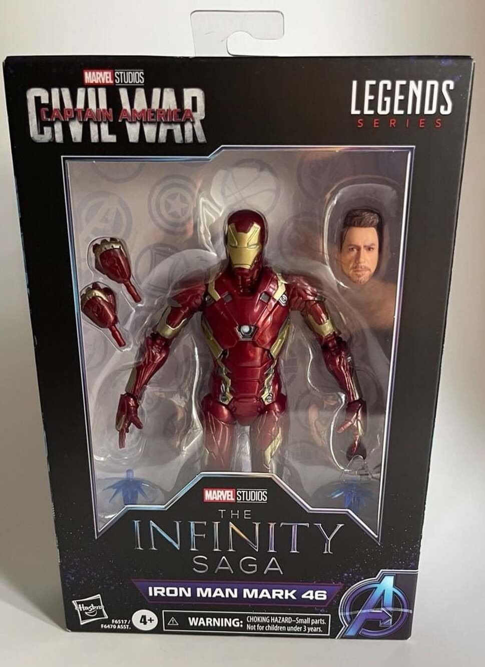 Hasbro Marvel Legends Series Infinity Saga Captain America Civil War Iron Man Ma